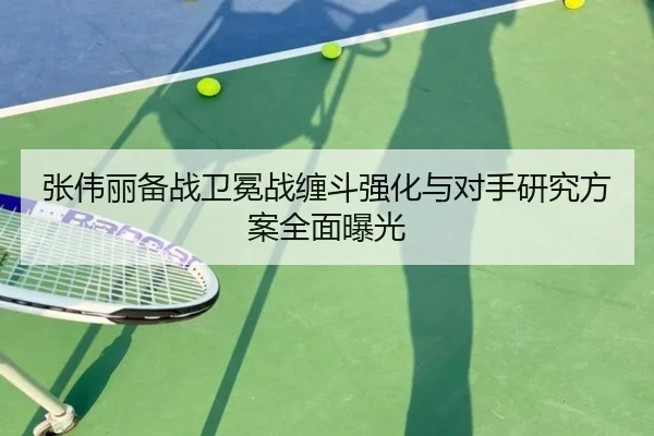 张伟丽备战卫冕战缠斗强化与对手研究方案全面曝光